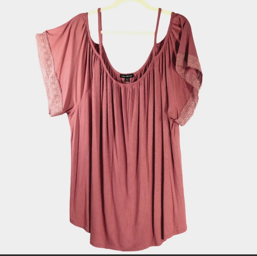 Lane Bryant Cold Shoulder Top